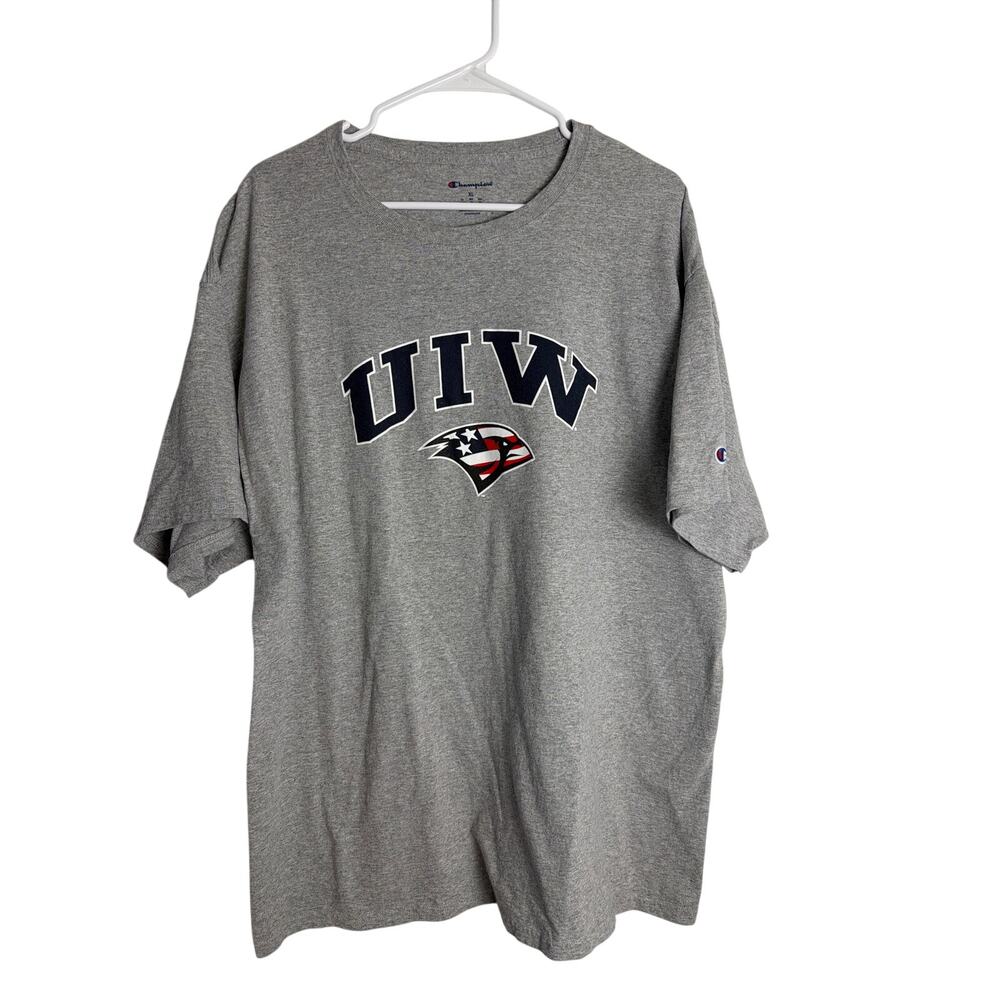 Champion Men's 2XL Grey UIW University of the Incarnate Word T-Shirt